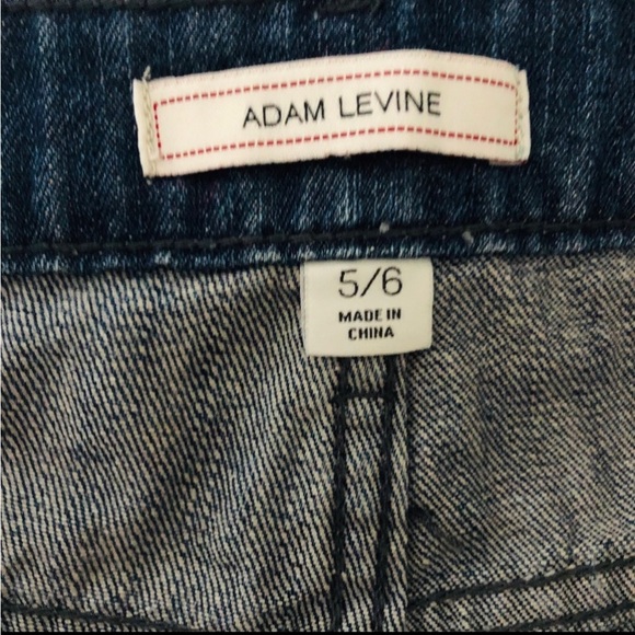 Adam Levine Collection Cutoff Denim Shorts Aztec Design - Picture 6 of 9
